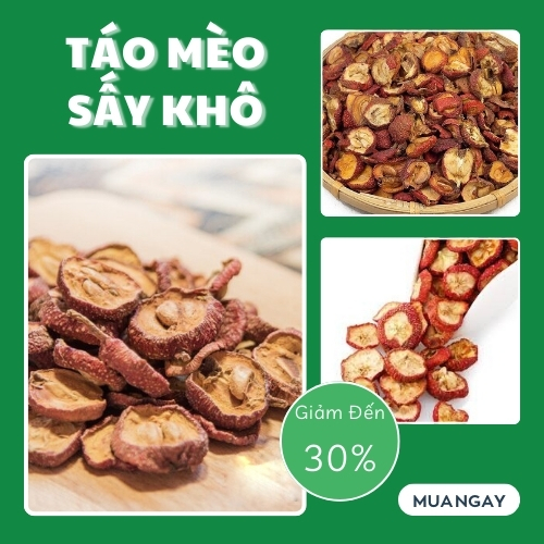 Táo mèo khô 1kg - tấn phát - Hàng công ty chất lượng cao