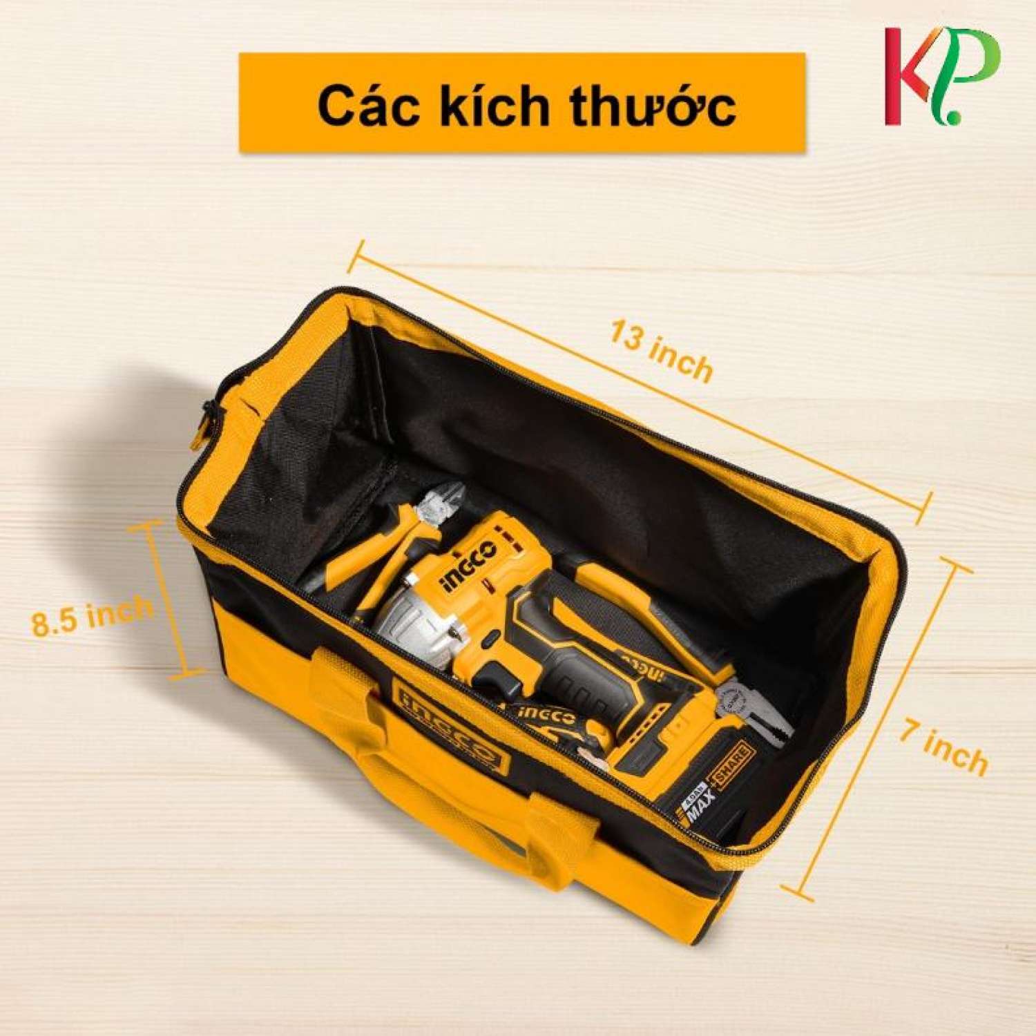INGCO Túi đựng đồ 13 inch HTBG281328