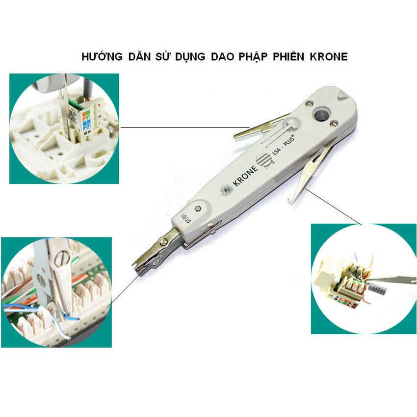 Tool phiến nhấn mạng Krone LSA-Plus chất lượng cao