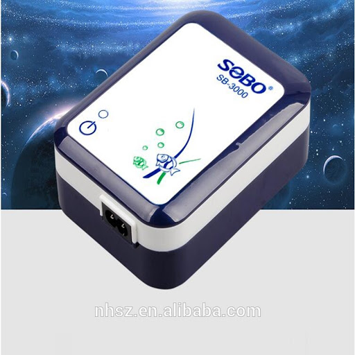 Máy sủi oxy sạc điện Sobo SB 3000 4000 cho bể cá
