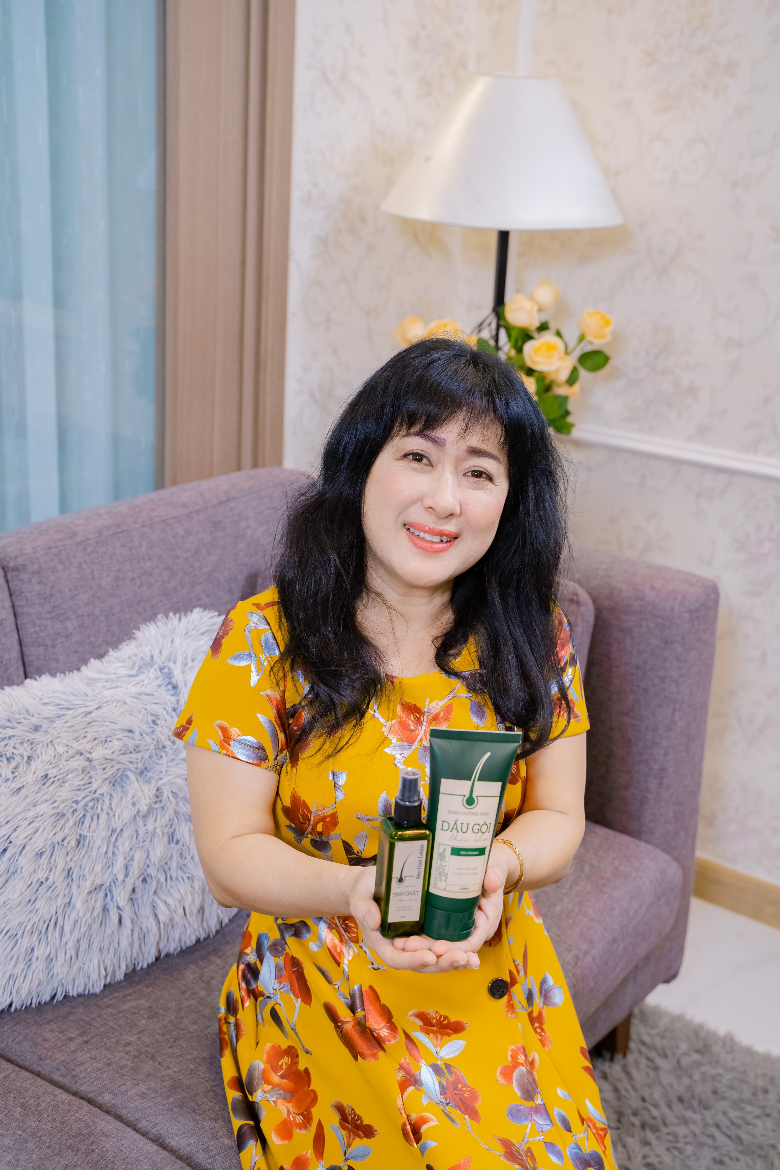 Xịt mọc tóc Đinh Hương Nhu 120ml