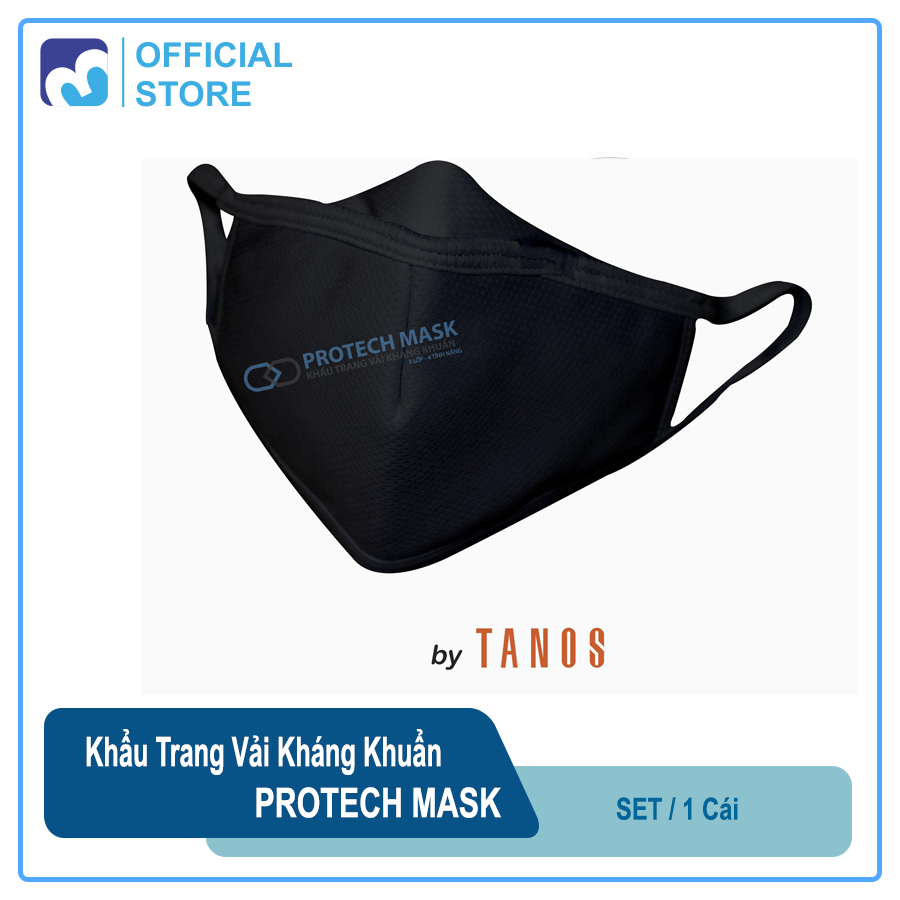 KHẨU TRANG VẢI KHÁNG KHUẨN - PROTECH MASK