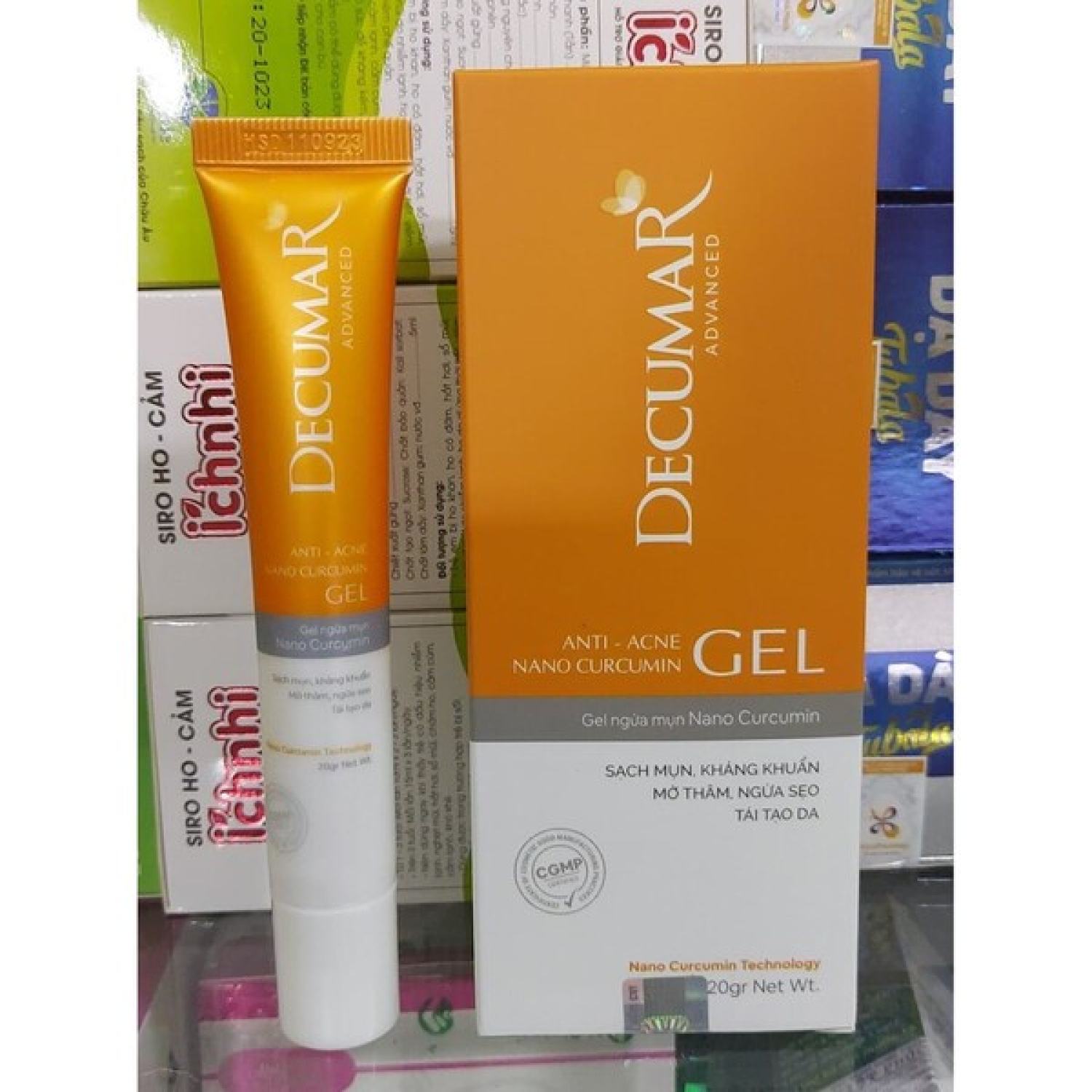 ɡel ngừa mụn Decumar Advanced tuýp 20 g