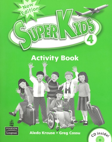 Bộ SuperKids 4 New Edition (2 sách + CD)