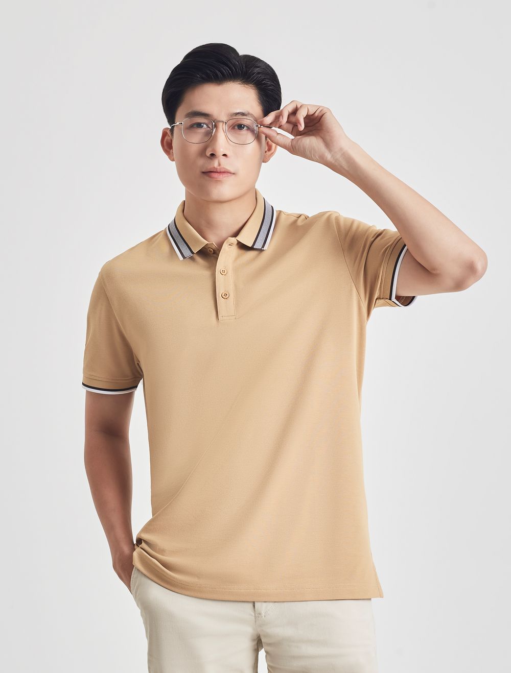Áo polo nam CANIFA 8TP24A005