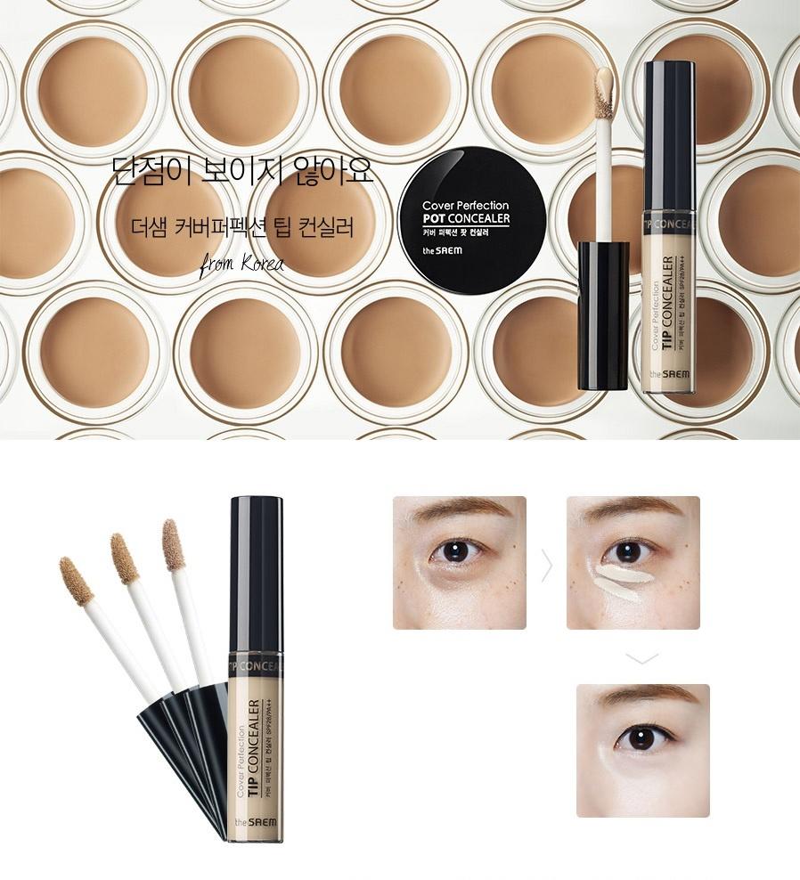 [HCM]Che Khuyết Điểm The Saem Cover Perfection