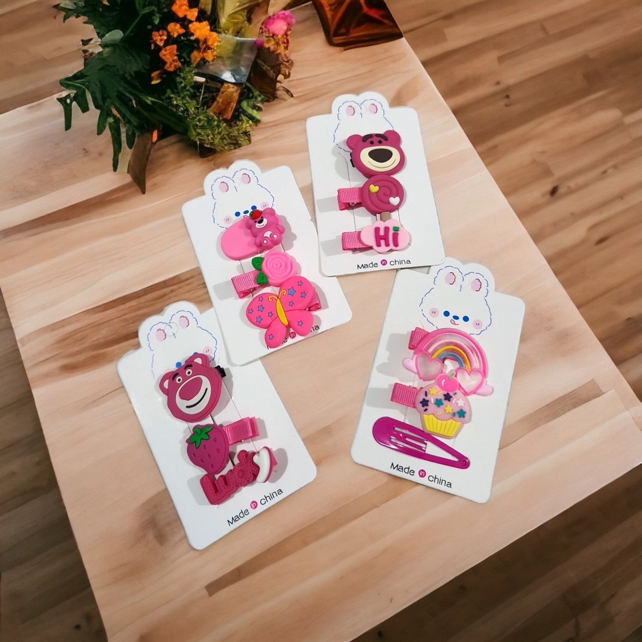 Set 5-14 Kẹp Mái Cho Bé Gái- Nhiều Mẫu Nhiều Màu