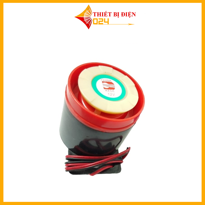 Còi Hú Báo Động 1 Tiếng Cảnh Sát- 12VDC
