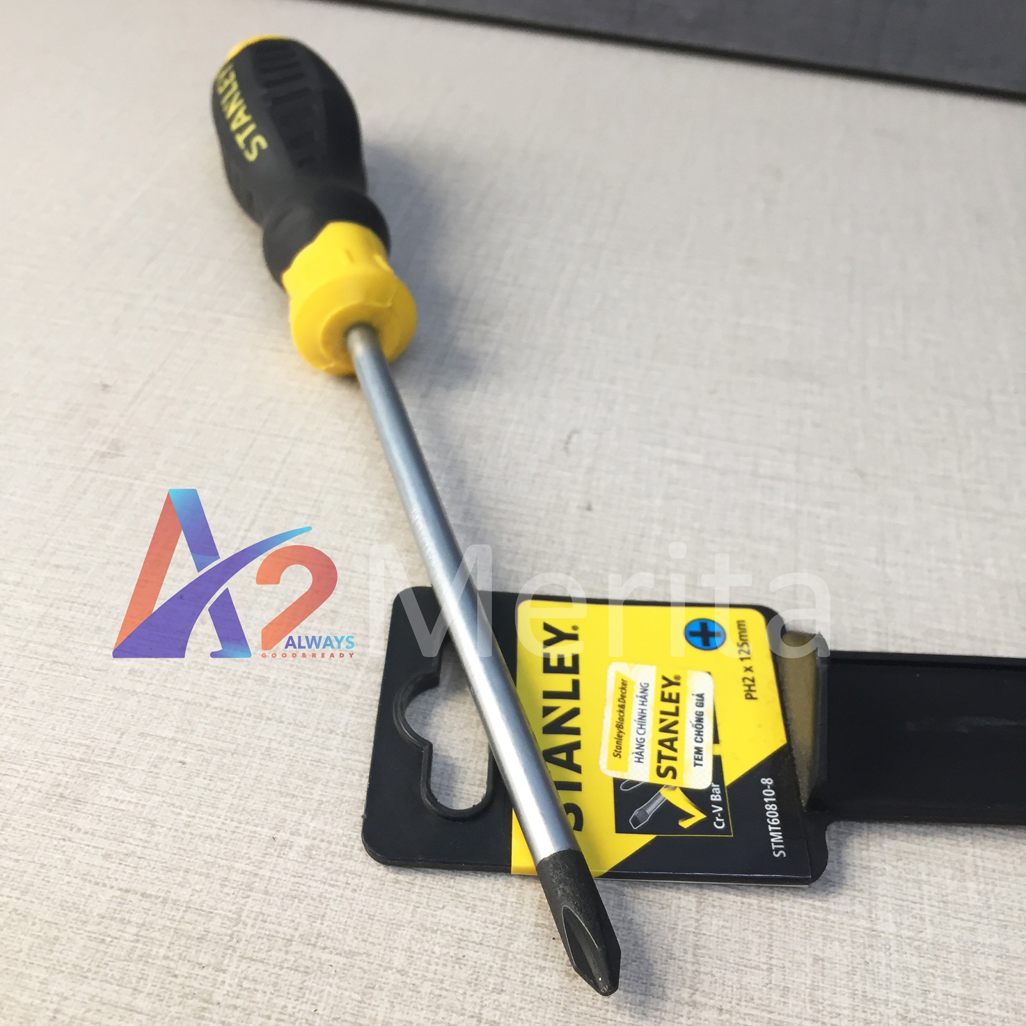 Tua vít bake (+) PH2x125mm có từ Stanley STMT608010-8