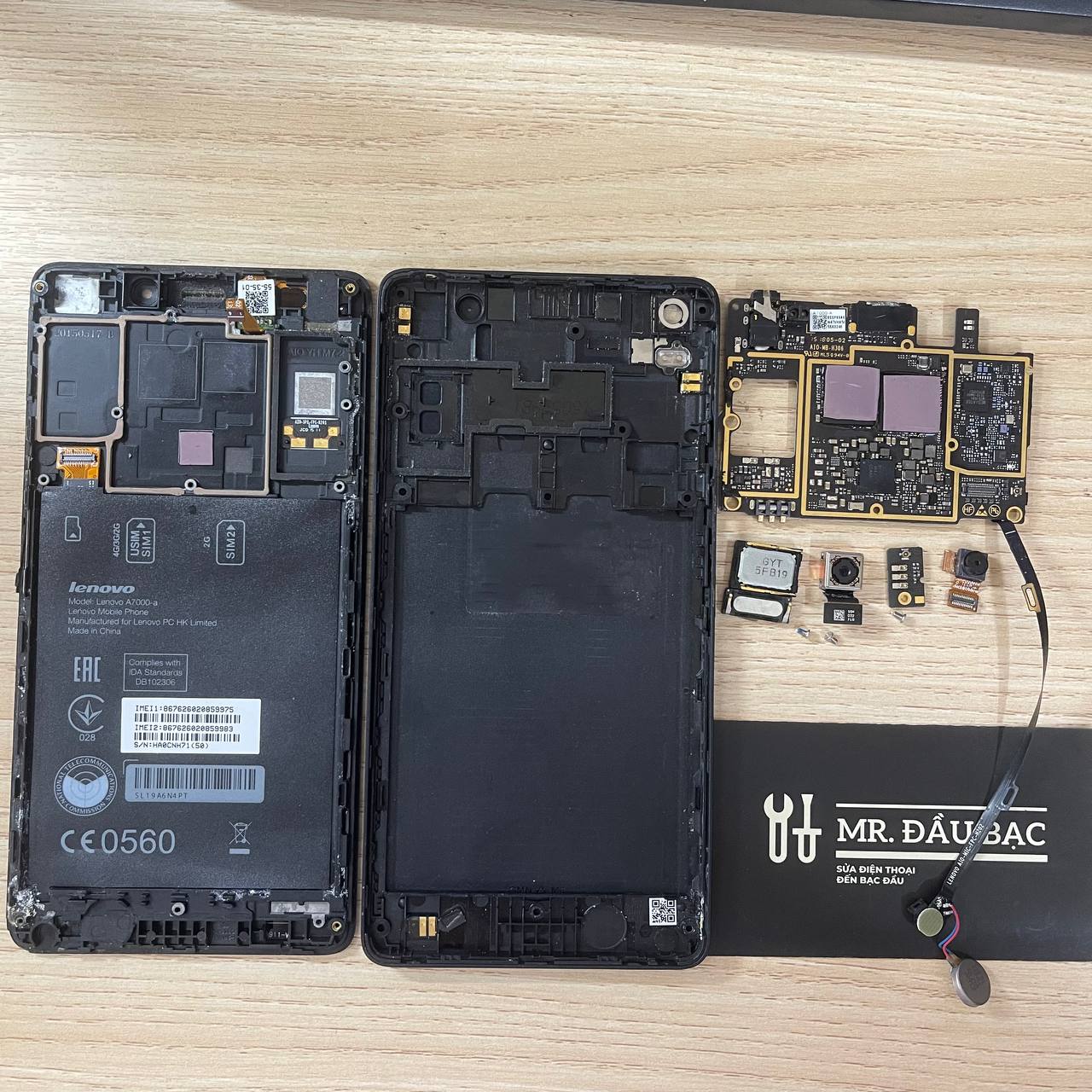 Main full điện thoại Lenovo A7000 (Linh kiện bóc máy, bốc máy)