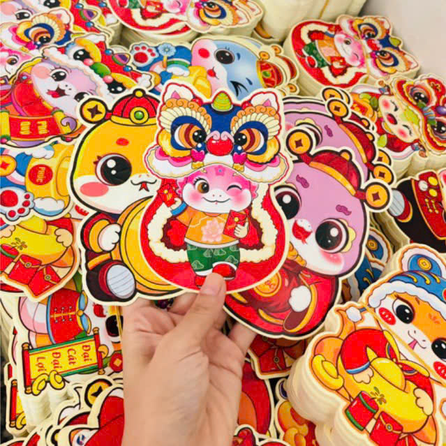 Bao Lì Xì Chibi Siêu Cute 2025