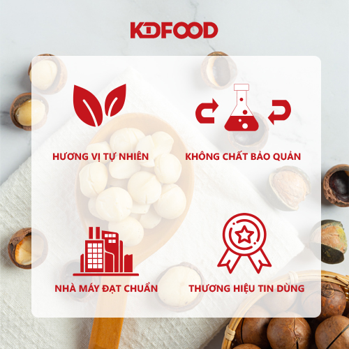 Hạt Mắc Ca Sạch ĐắkLắk - Macca Nứt Vỏ Tây Nguyên (250g/túi)