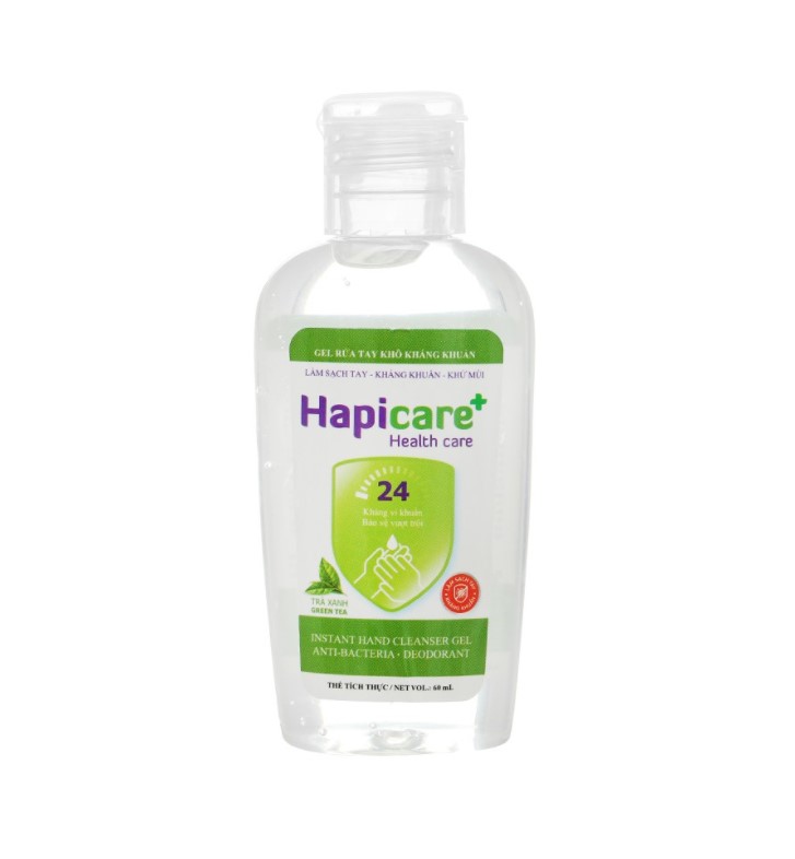 [Combo 20 chai] Gel rửa tay khô mini Hapicare+ (60ml)