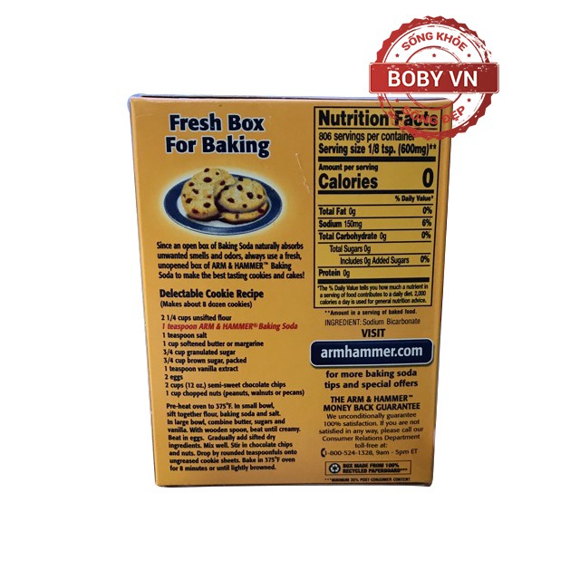 Bột Baking Soda Trắng Răng Nhập Khẩu