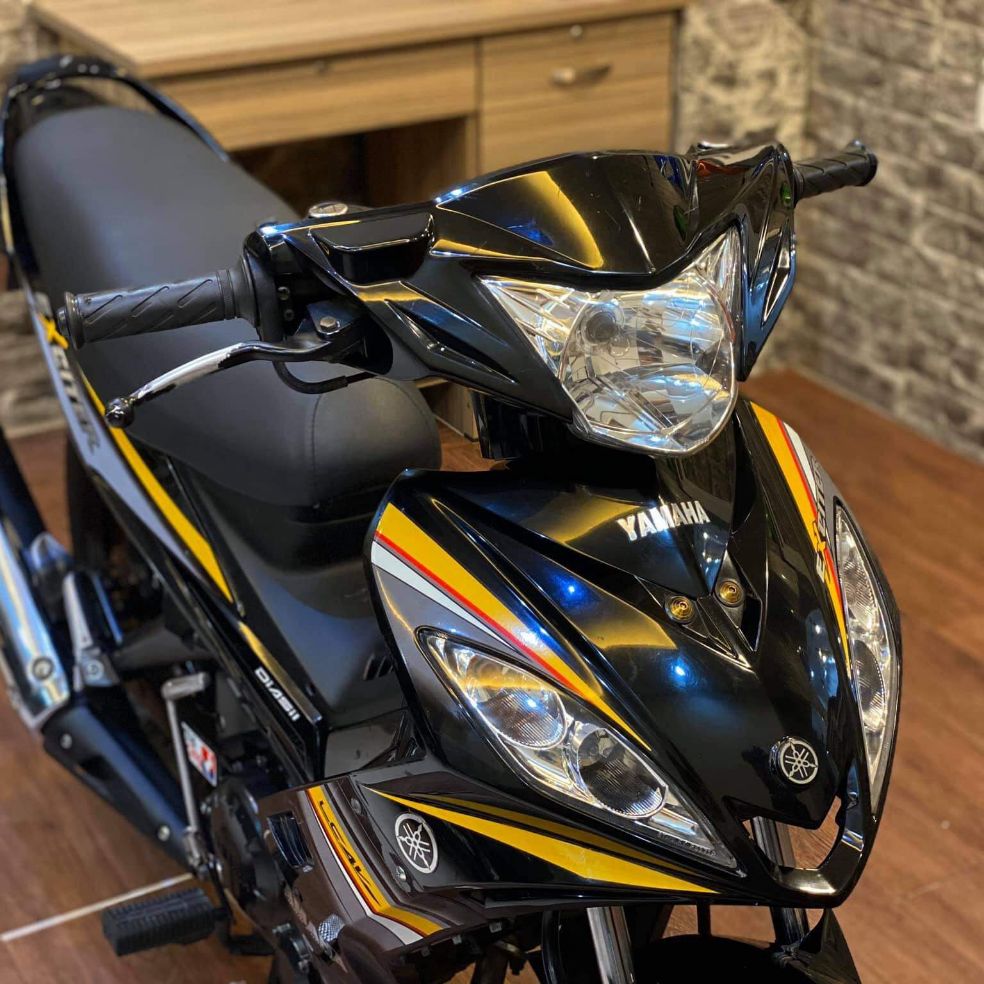 [HCM]Tem rời xe Exciter 2010 đen tem vàng cao cấp