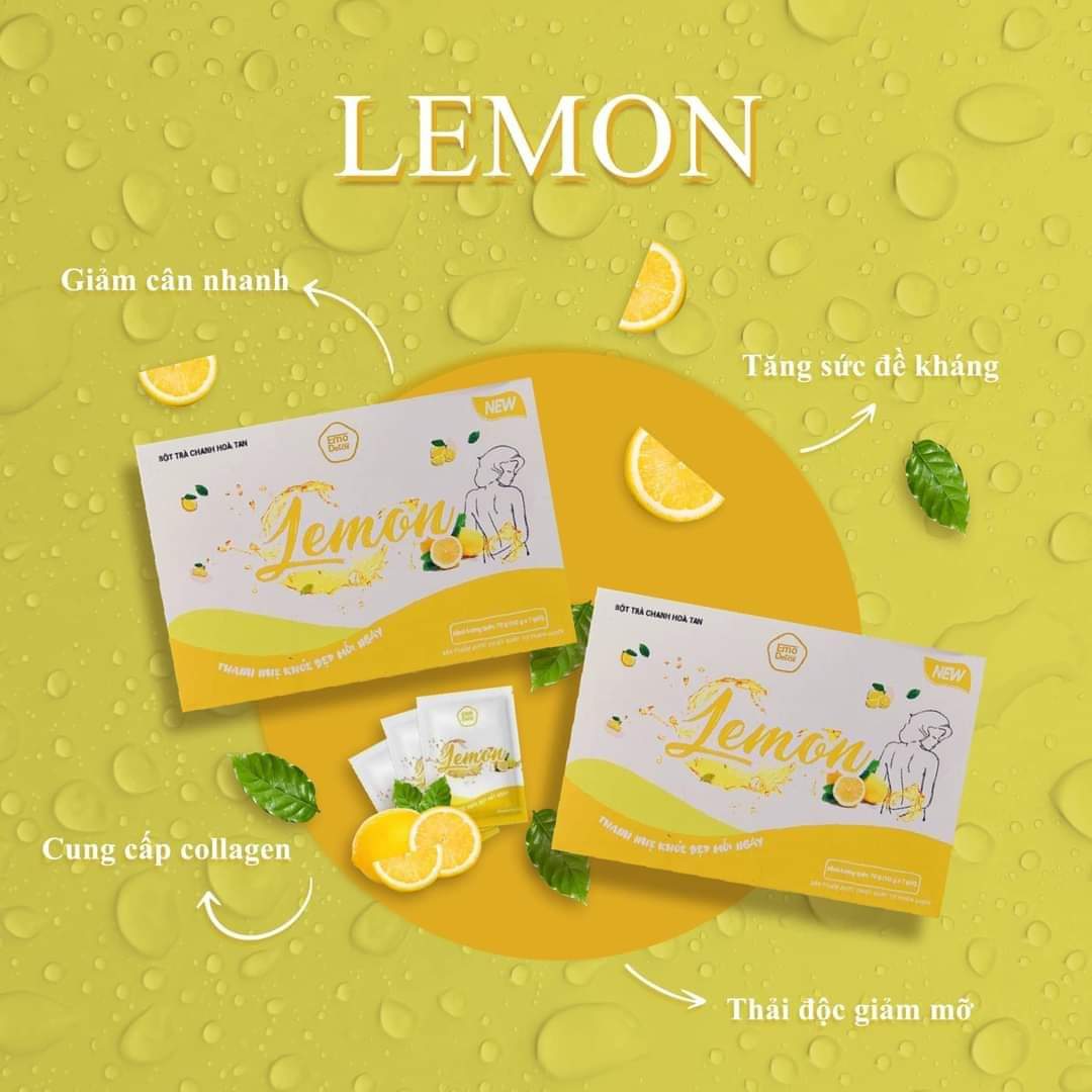 BỘT GIẢM CÂN EMOSLIM VỊ CHANH/KÈM QUÀ TẶNG