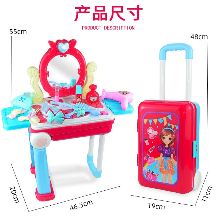 Vali trang điểm đồ chơi cho bé gái