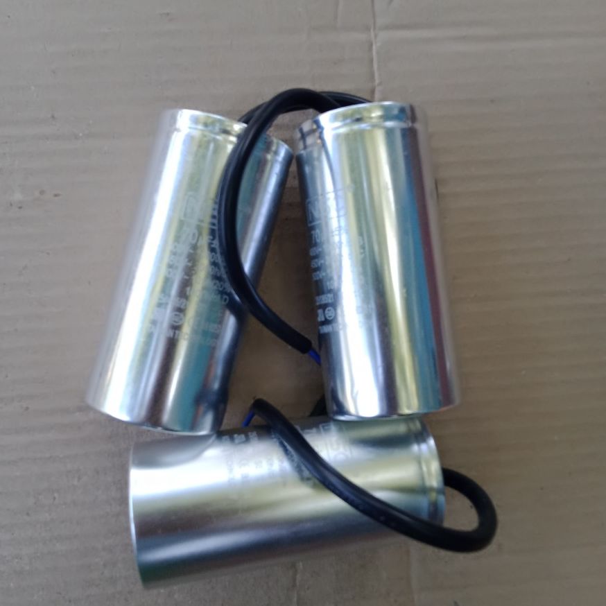 Tụ điện động cơ  xoay chiều 70 uF NSC (vỏ nhôm)