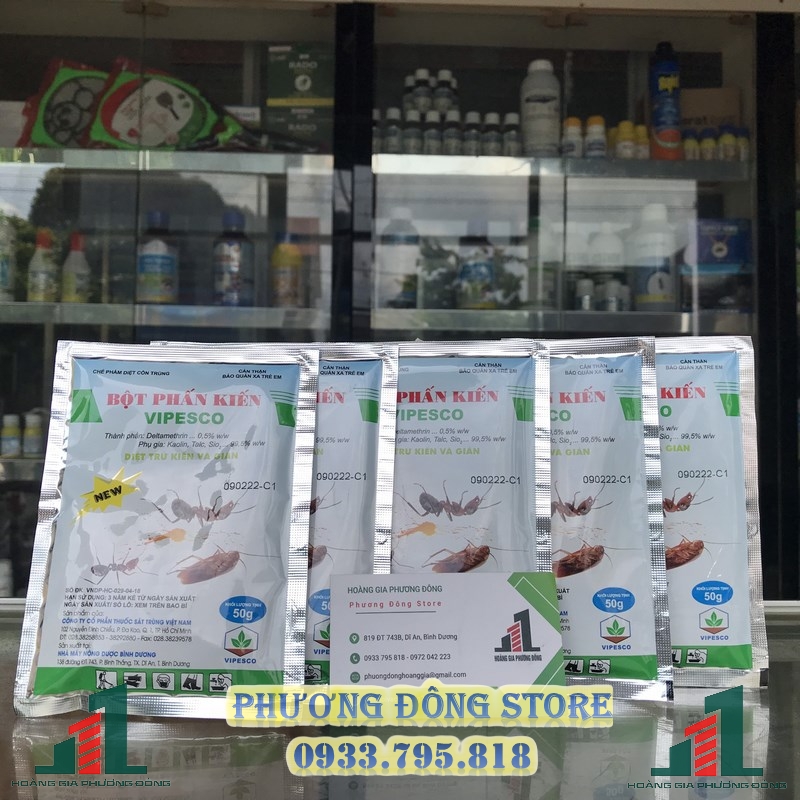 Bột phấn kiến vipesco - Diệt kiến hiệu quả