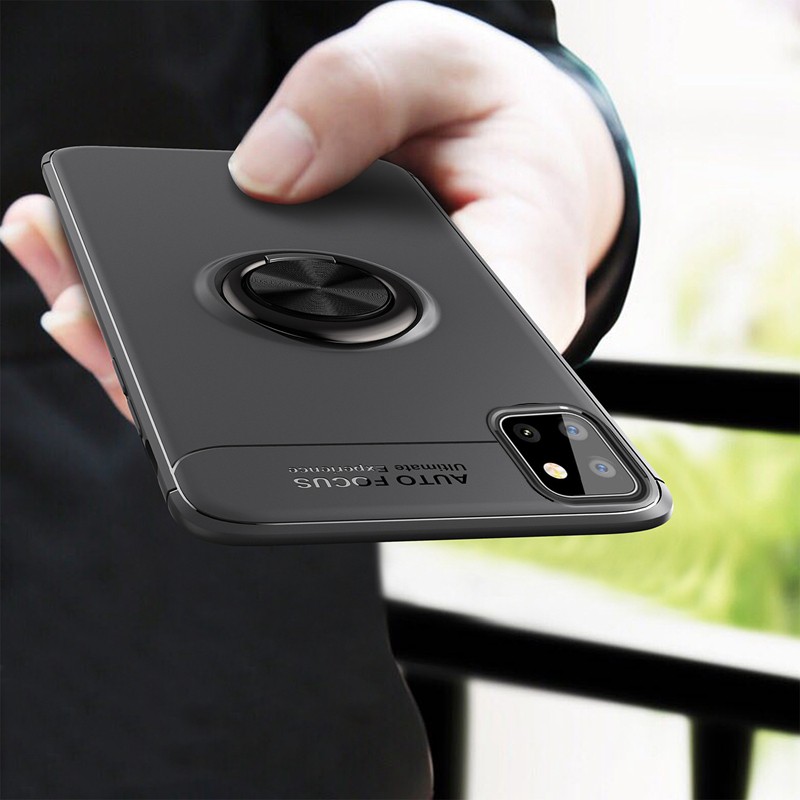 Ốp Lưng Auto Focus SAMSUNG Note 10 Lite Cao Su Bracket Iring