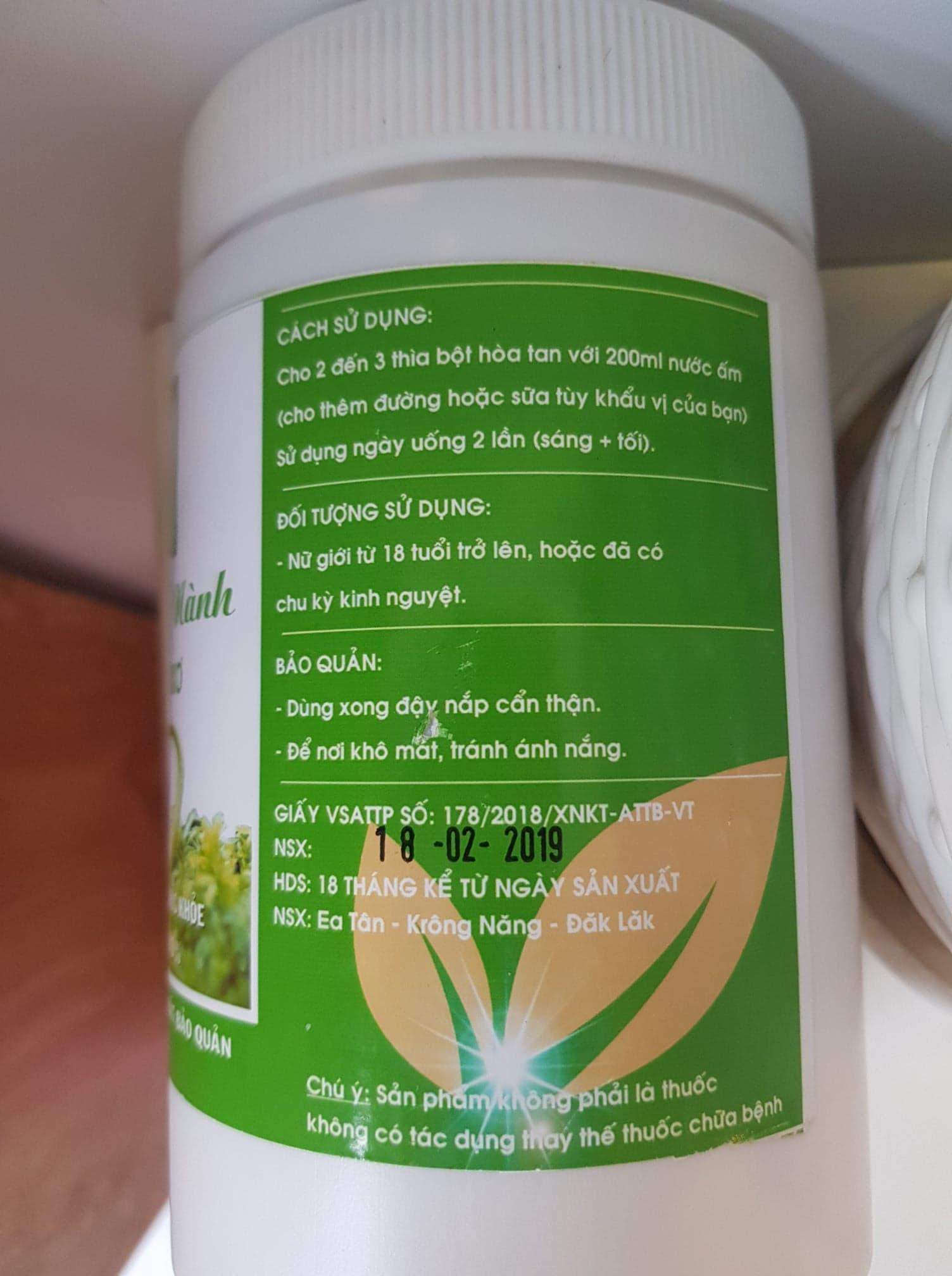 MẦM ĐẬU NÀNH NGUYÊN XƠ( HỘP 500 GRAM)