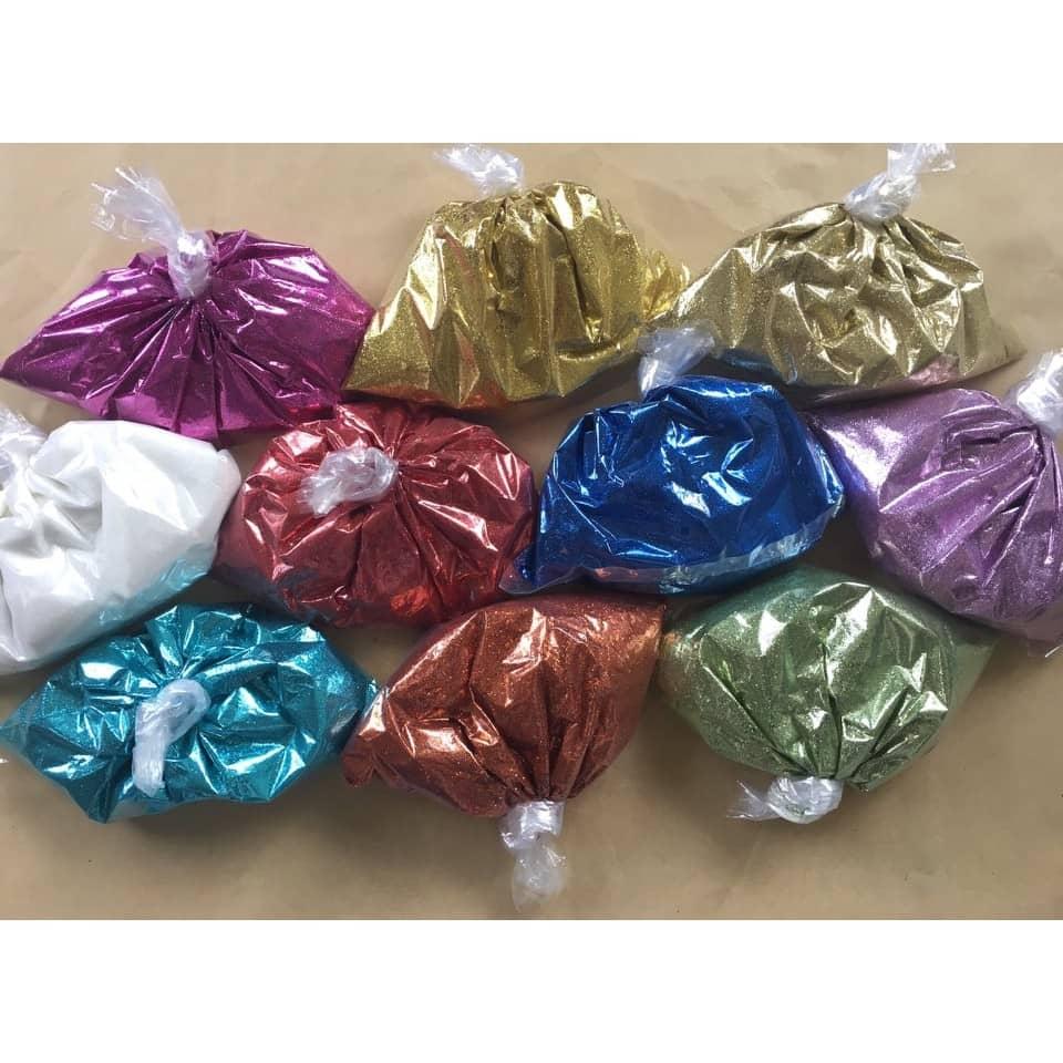 Bột kim tuyến trang trí 100g
