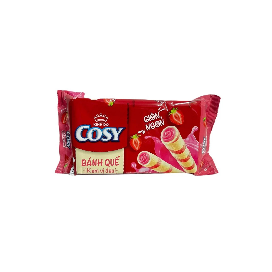 Bánh Cosy Ốc Quế Dâu