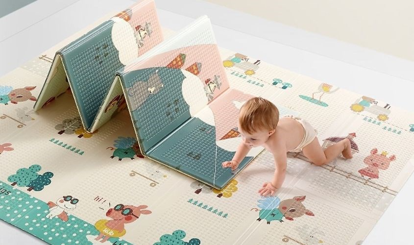 Thảm Xốp Lót Sàn Cho Bé Nằm Chơi