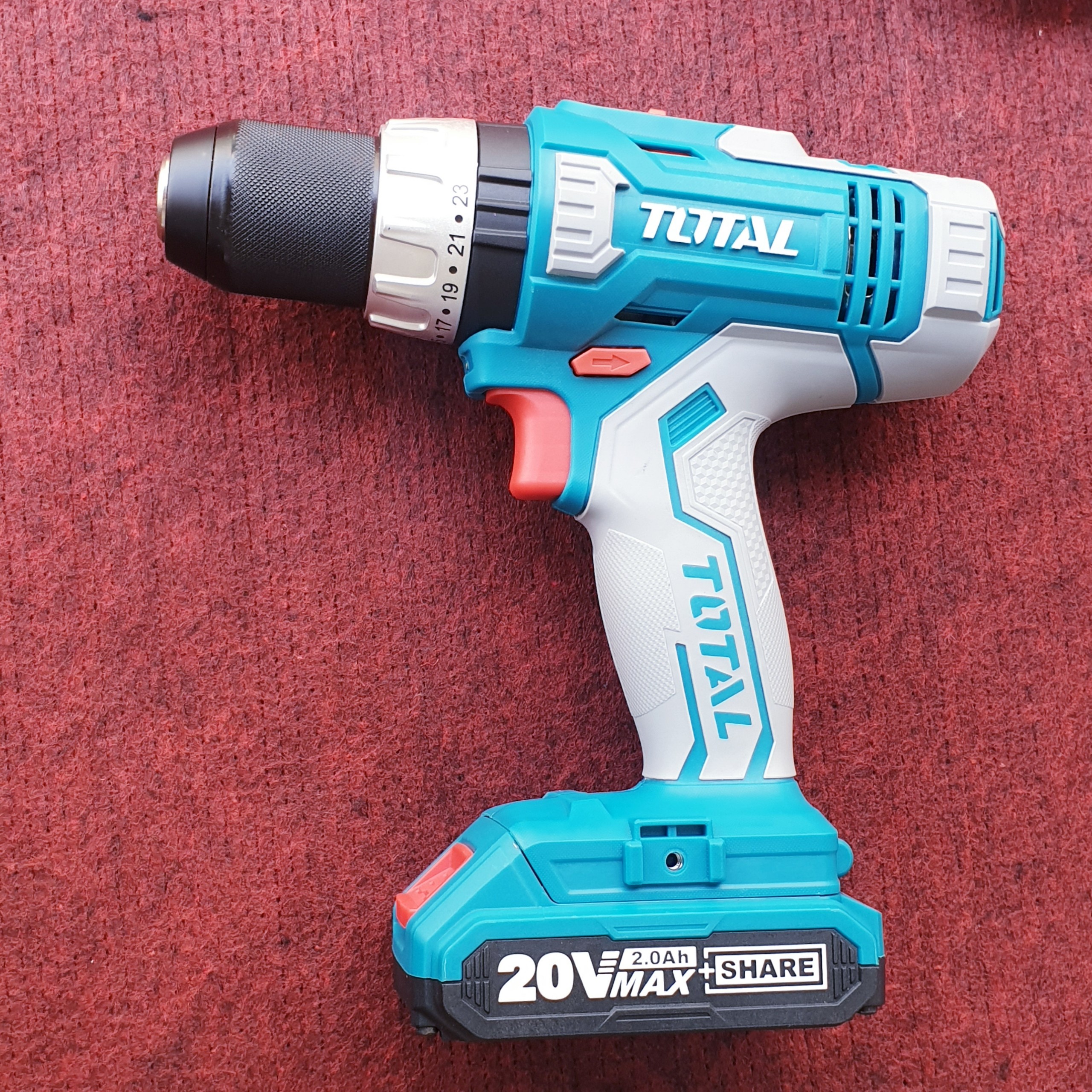 [HCM]Máy khoan búa dùng pin Lithium 20V total TIDLI2003