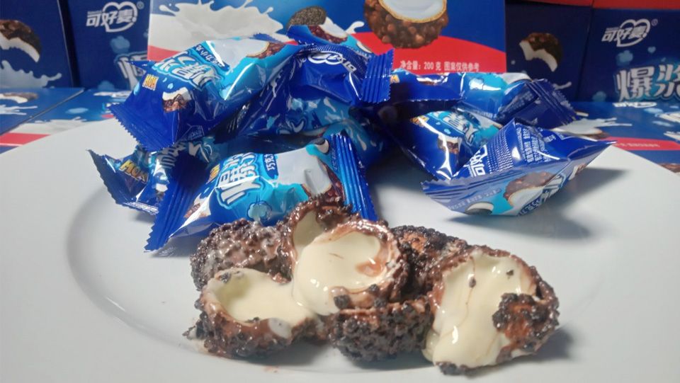 KẸO SOCOLA NHÂN KEM TAN CHẢY SIÊU NGON