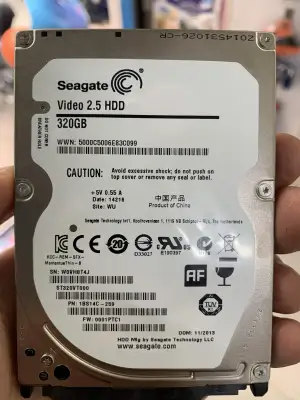 Ổ cứng HDD Laptop Seagate 320Gb/ 5400rpm New