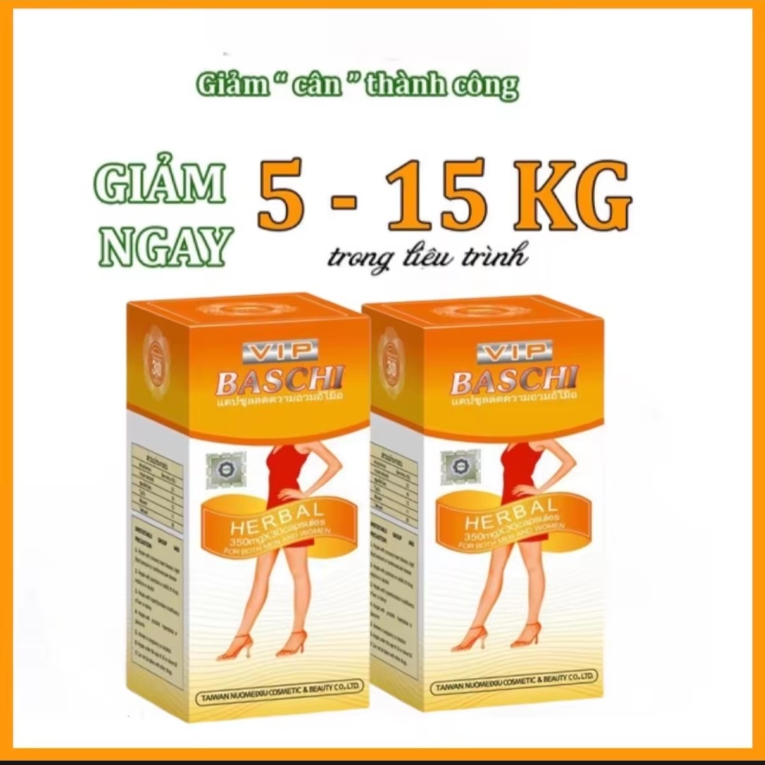 Giảm Cân Baschi Cam lọ 30 viên