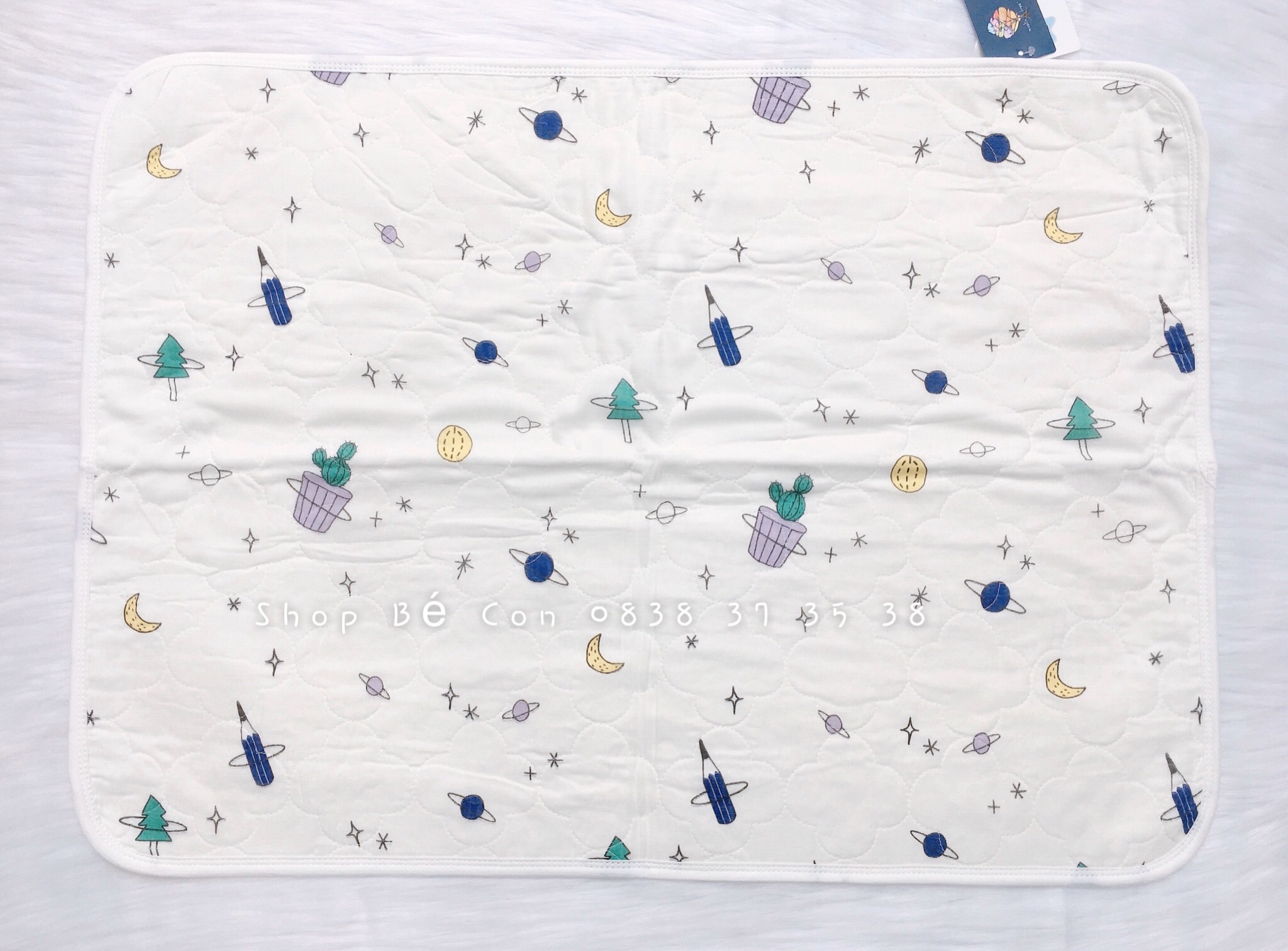 LÓT CHỐNG THẤM MUSLIN TREE XỊN XÒ CHO BÉ