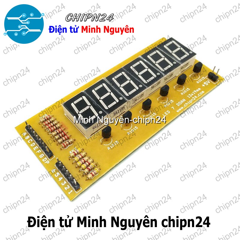 [1 cái] (D96) Module 6 Led 7 đoạn 13x19mm (0.56 inch)