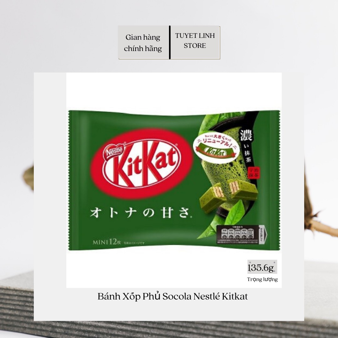 Bánh Xốp Phủ Socola Thơm Ngon Nestlé Kitkat (100% From Japan)