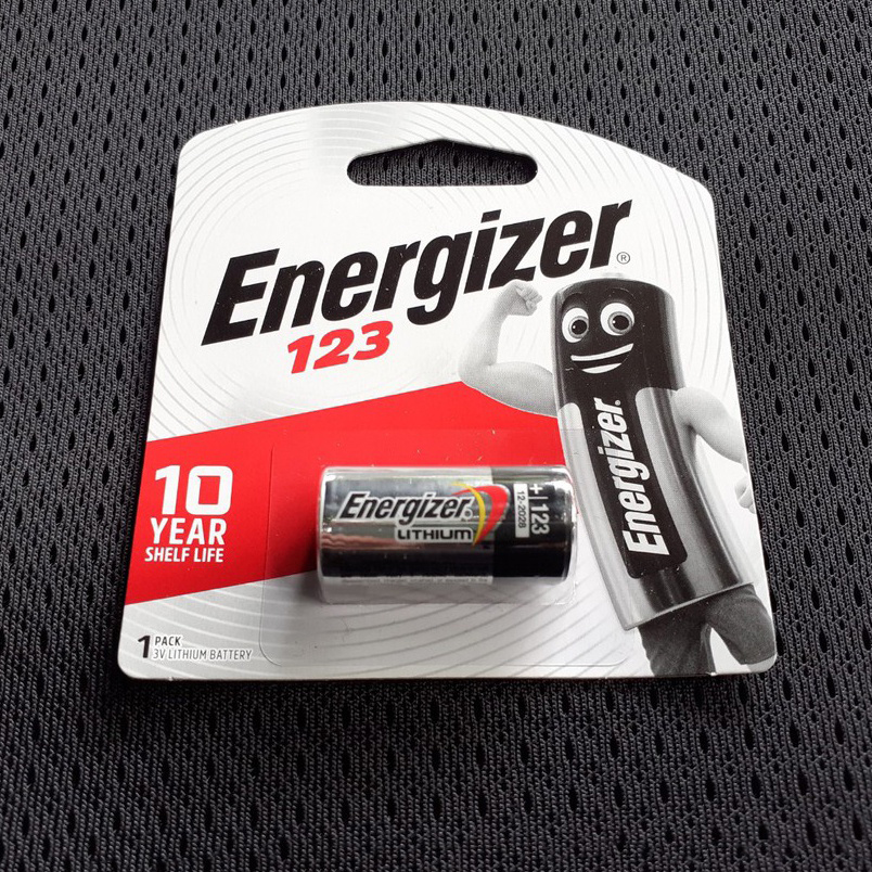 Combo 5 vỉ pin máy ảnh CR123A Energizer  Lithium 3V ( 1 vỉ 1 viên )