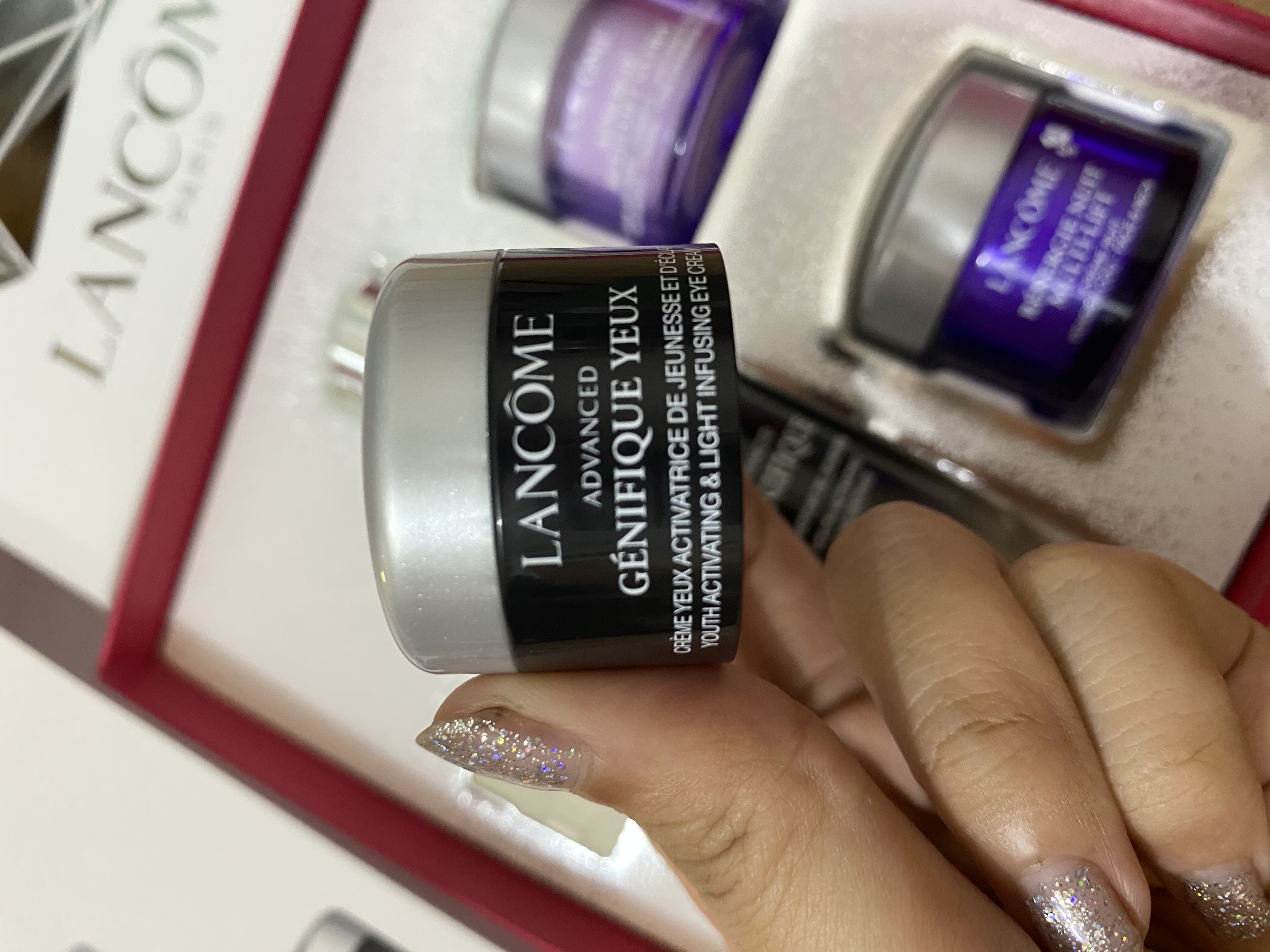 Set lancome genifique 50ml có tách set