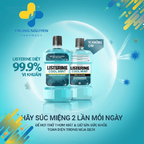 [HCM]Nước Súc Miệng - Listerine - 750Ml