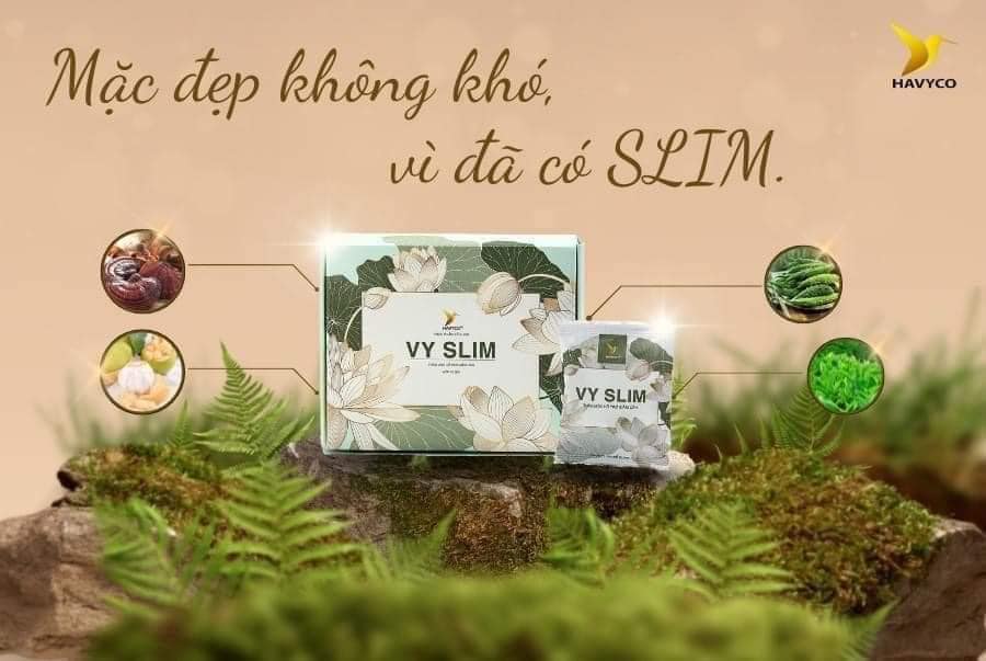 Trà Thảo Mộc Giảm Cân mẫu mới Vy Slim (liệu trình 30 ngày)