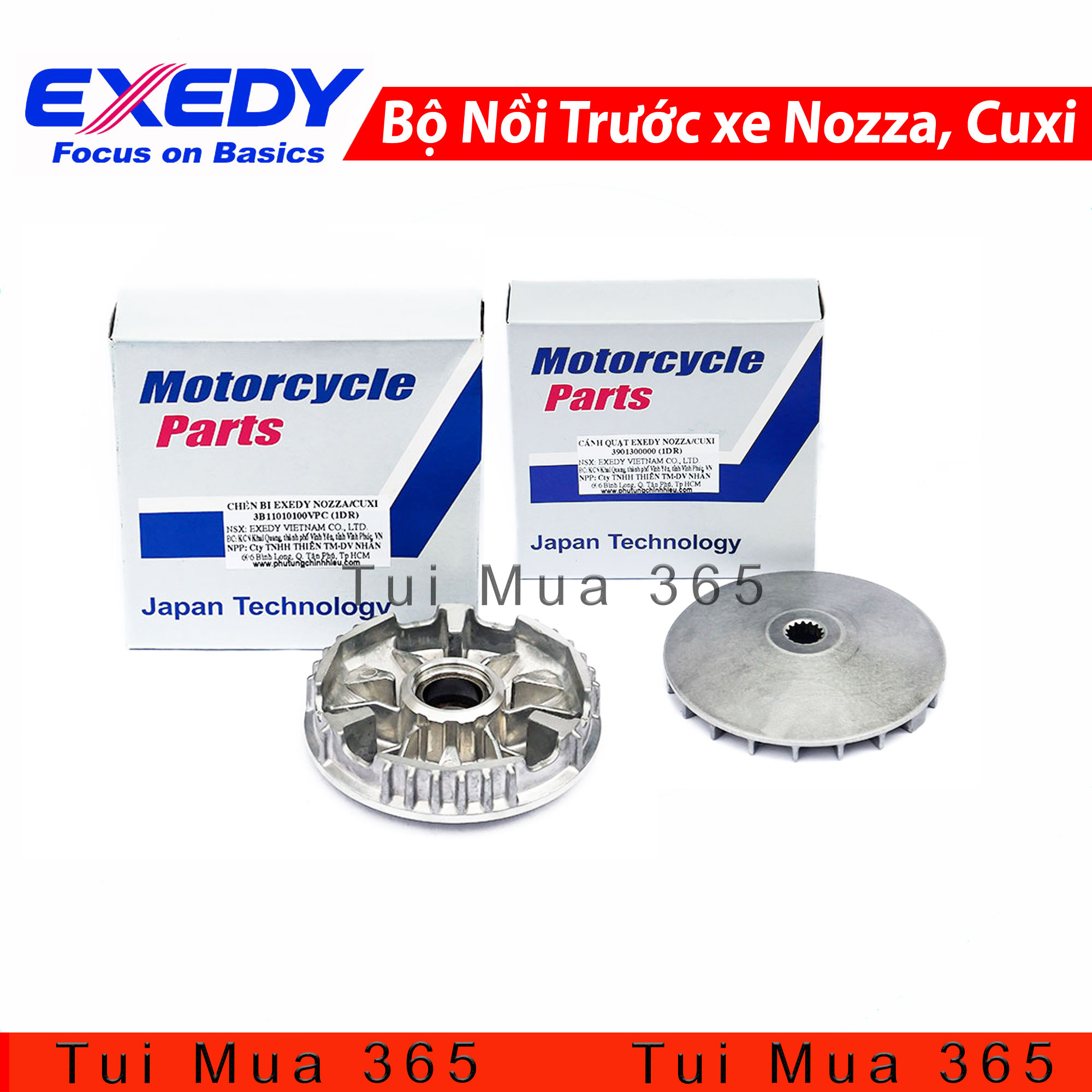 [HCM]Combo Nồi Trước Exedy cho Nozza Cuxi