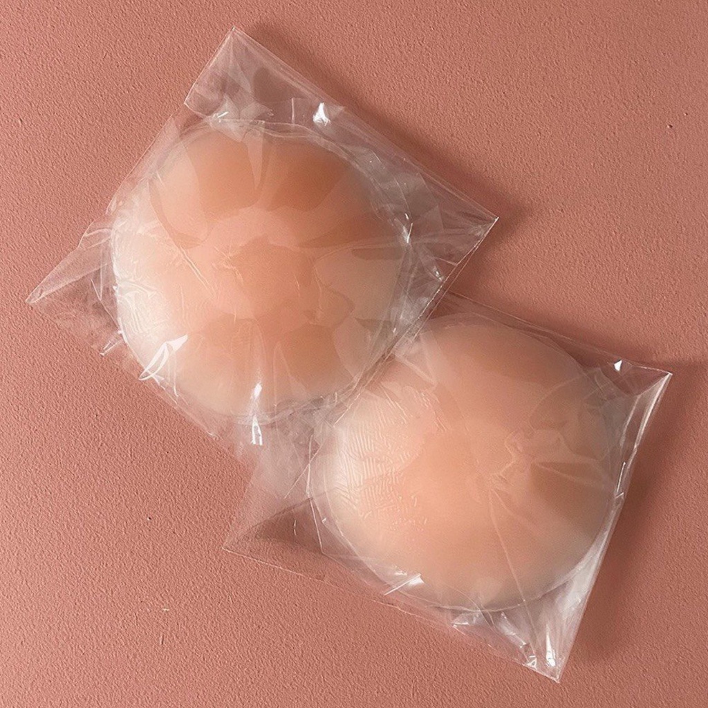 Miếng dán ngực silicon, che ti được sử dụng nhiều lần [Hộp 10 miếng]