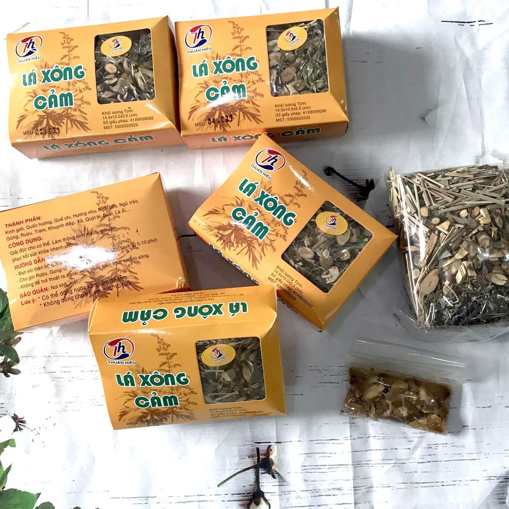 Combo 10 Gói Lá Xông Cảm Thuận Hiếu