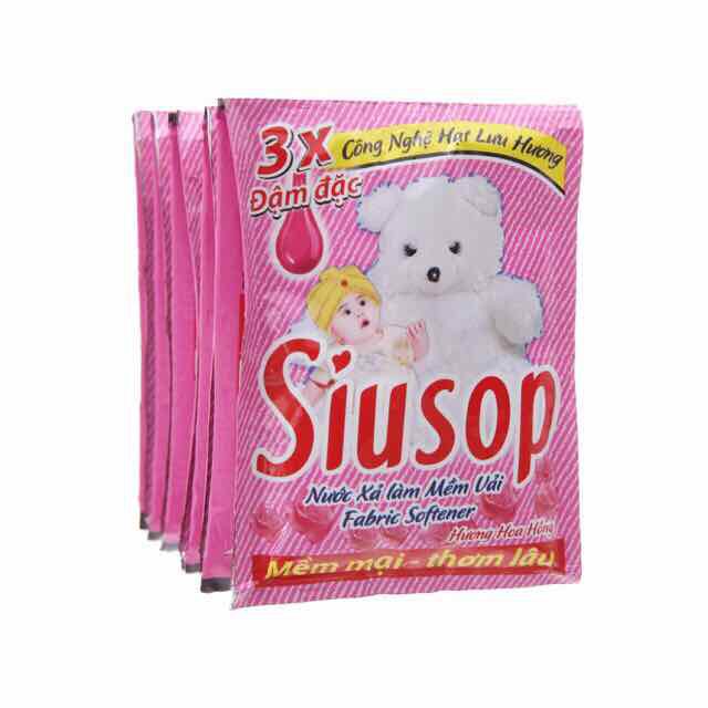 Dây 10 gói Nước xả vải Siusop dây 16ml