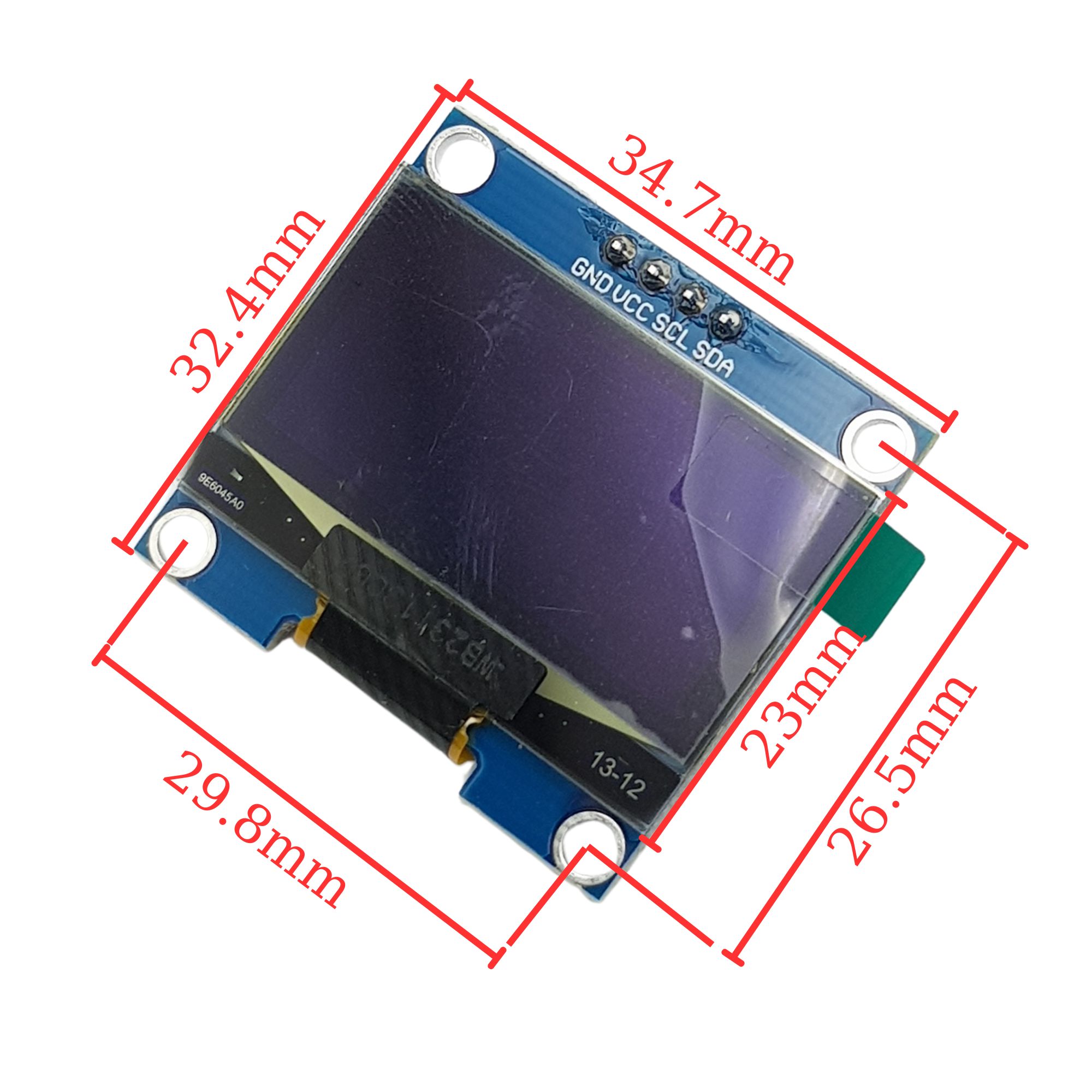 Màn Hình Oled 1.3 Inch Giao Tiếp I2C (blue)