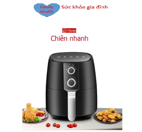 Nồi chiên không dầu Camel 6L
