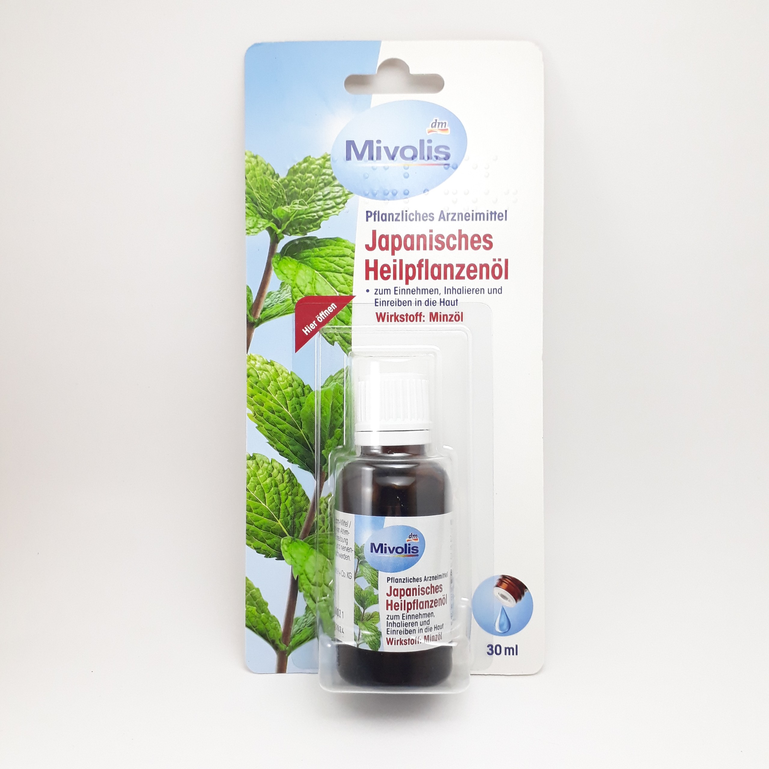 Tinh dầu bạc hà Mivolis đa công dụng 30ml