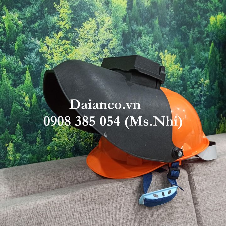 Mũ bảo hộ mặt nạ hàn màu đen HN90