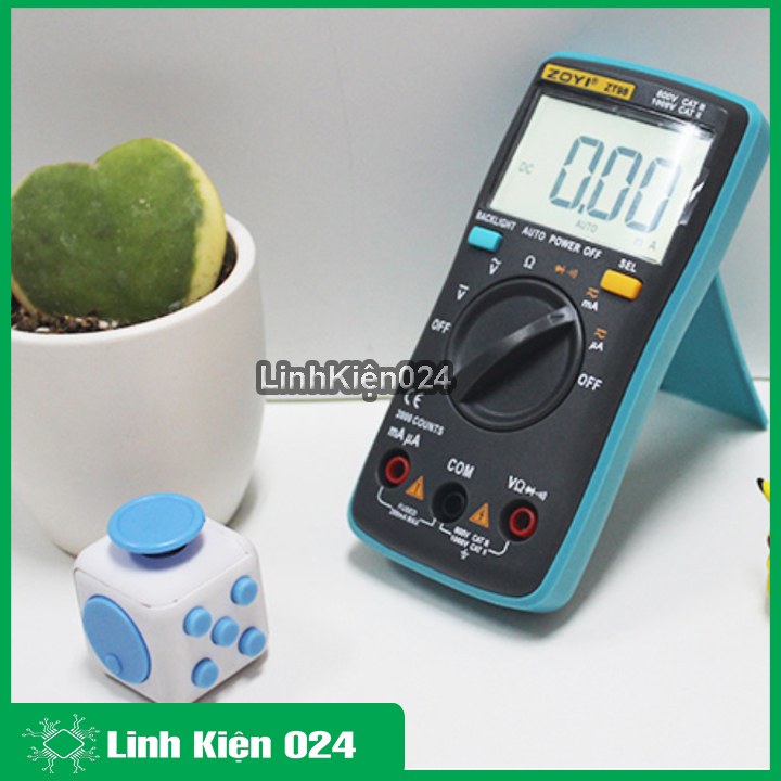 Đồng hồ đo vạn năng zotek zt98 bảo hành 3 tháng