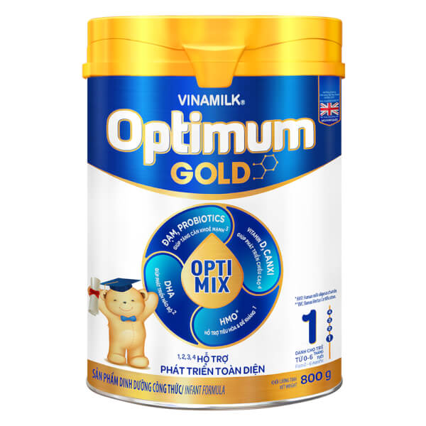 [HCM]Sữa bột Optimum Gold (OPTIMIX) số 1 800g