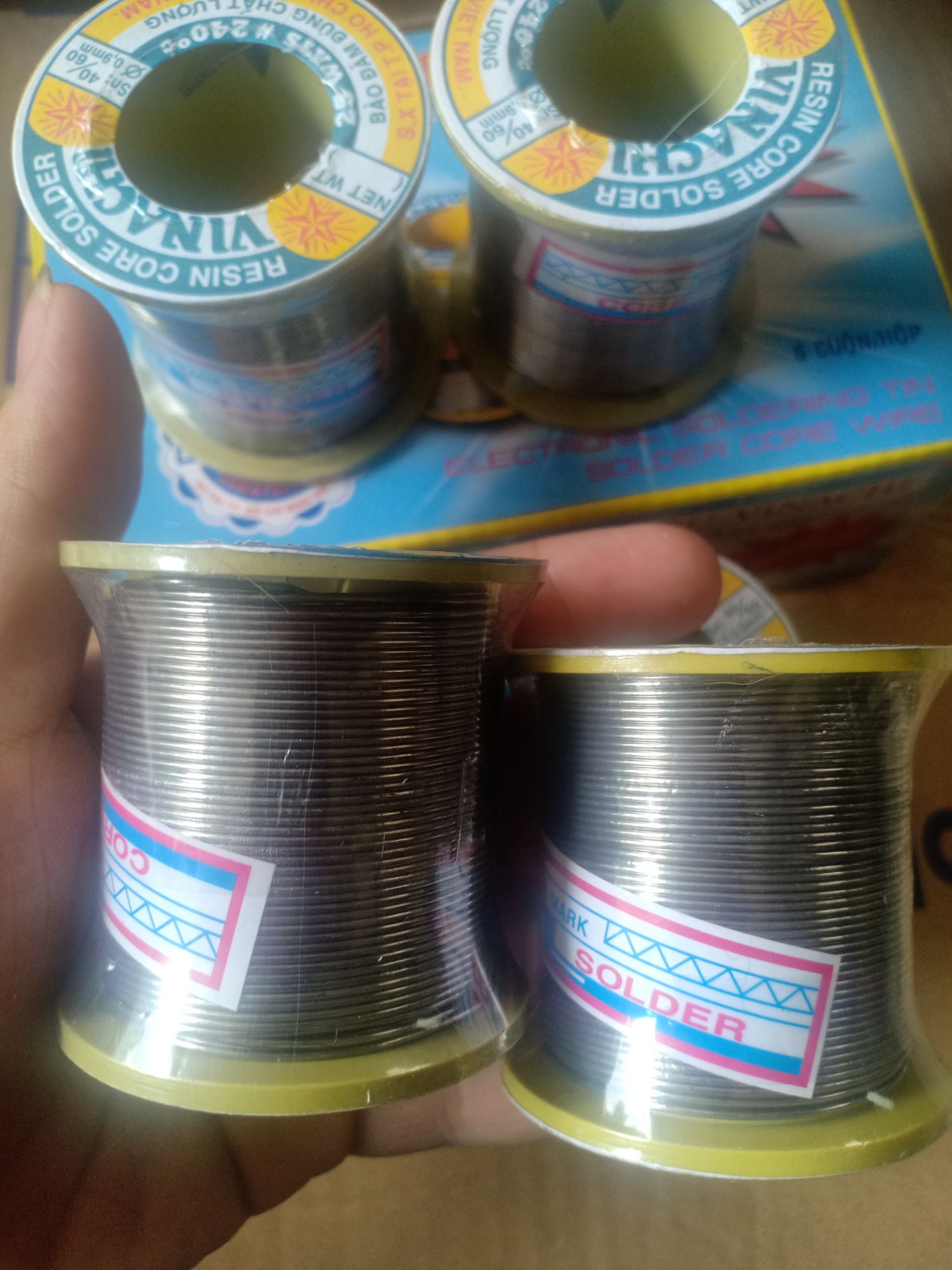 Cuộn lớn Chì hàn-Thiếc hàn Vinachi loại 110g